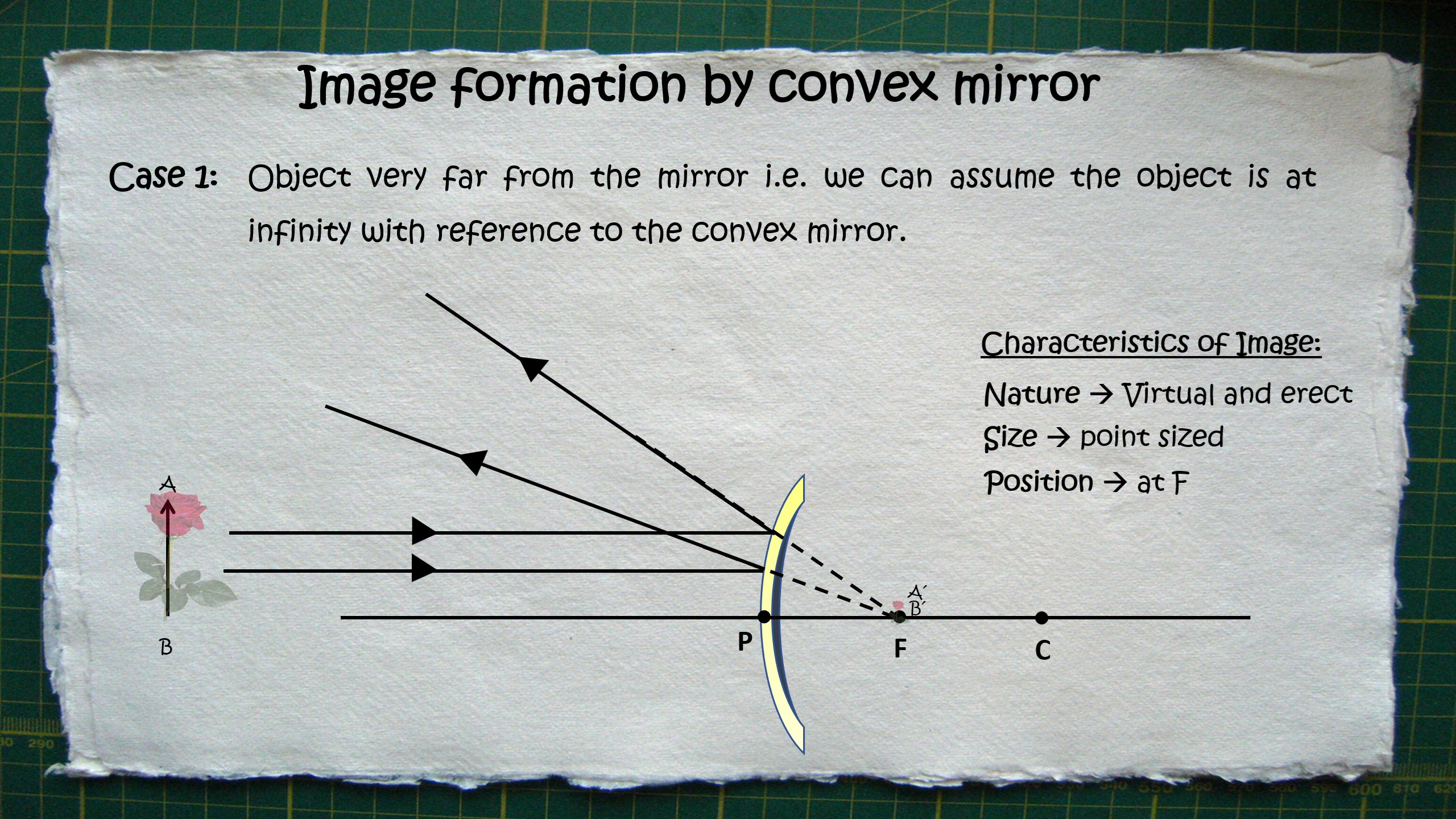 Study -Ray diagrams convex mirror – APS Physics